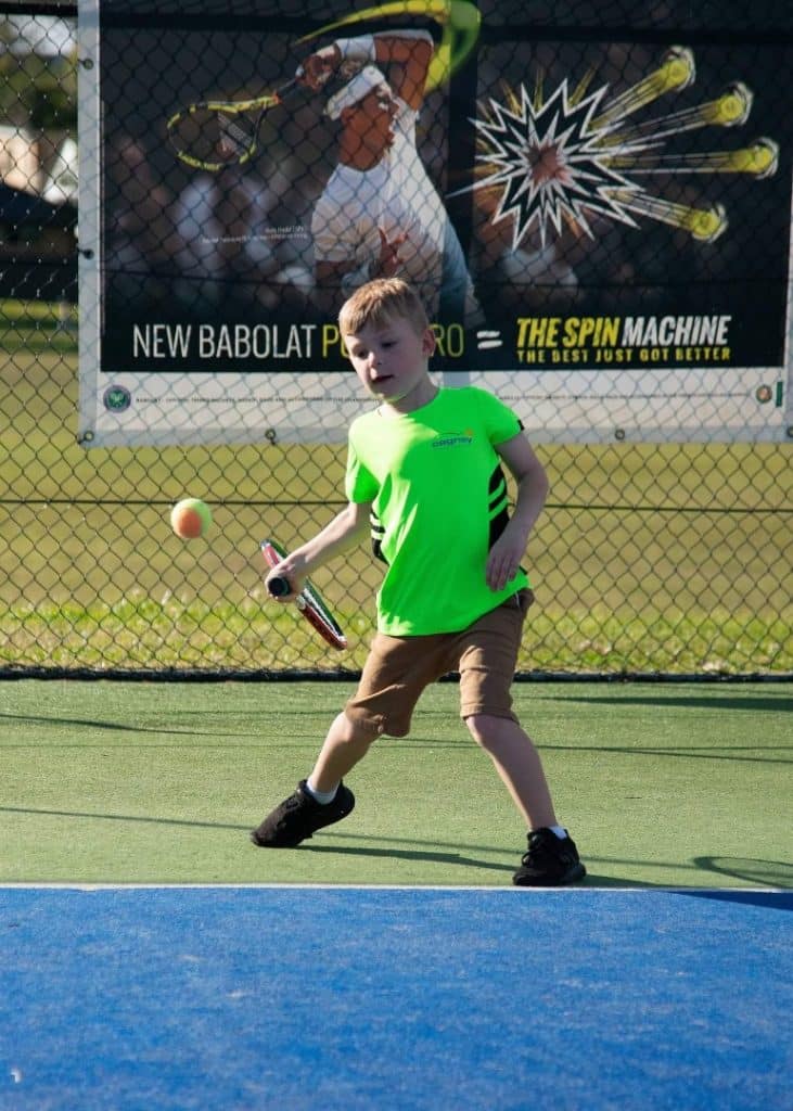 Junior Tennis Coaching Newcastle Lake Macquarie Cagney