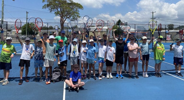 Tennis School Holiday Clinics Lake Macquarie Fletcher