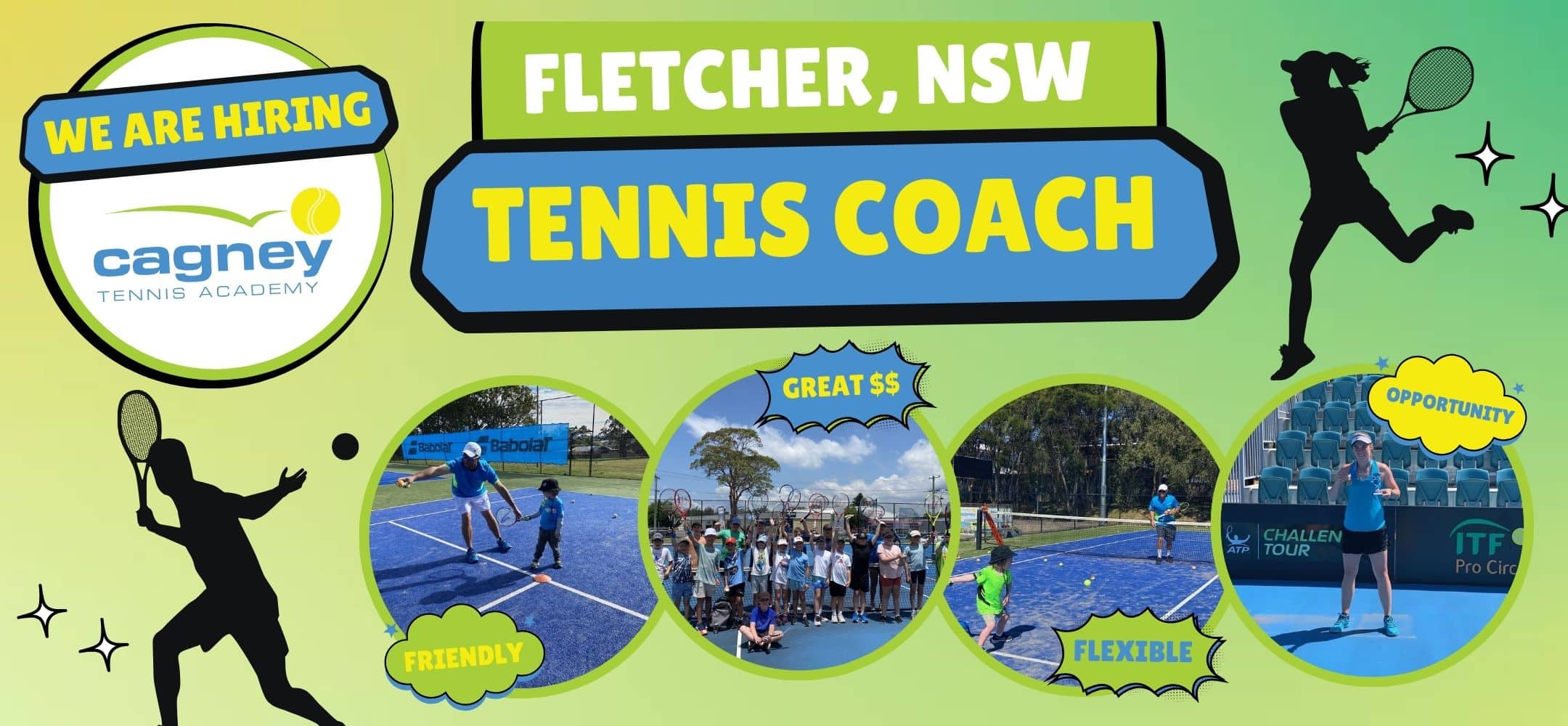 Now Hiring - Tennis Jobs NSW